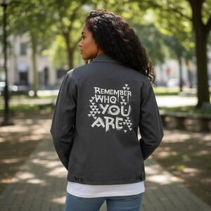 Disney Her Universe‎ Jacket Women's Size L The Lion King Graphic Utility Gray